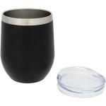 Corzo 350 ml copper vacuum insulated cup Black