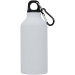 Oregon 400 ml matte water bottle with carabiner White