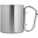 Alps 200 ml insulated mug with carabiner Silver