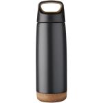 Valhalla 600 ml copper vacuum insulated water bottle Black