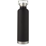 Thor 1 L copper vacuum insulated water bottle Black