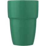 Staki 4-piece 280 ml stackable mug gift set Green