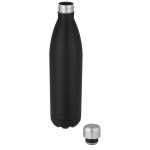 Cove 1 L vacuum insulated stainless steel bottle Black