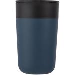 Nordia 400 ml doppelwandiger Becher aus Recyclingmaterial Dunkelblau