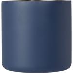 Bjorn 360 ml RCS certified recycled stainless steel mug with copper vacuum insulation Dark blue