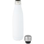 Cove 500 ml RCS certified recycled stainless steel vacuum insulated bottle White