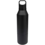 Odessy 600 ml Isolierflasche und 300 ml Becher aus RCS recyceltem Edelstahl Schwarz