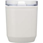 Hudson 180 ml doppelwandiger Becher aus recyceltem Kunststoff Weiß