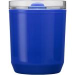 Hudson 180 ml doppelwandiger Becher aus recyceltem Kunststoff Blau