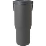 Bronx 900 ml RCS recycled stainless steel copper vacuum insulated tumbler with dual function lid Convoy grey