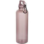 Oregon 750 ml RCS-zertifizierte Trinkflasche aus recyceltem Kunststoff mit Karabinerhaken Altrosa