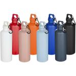 Oregon 750 ml einfarbige RS-zertifizierte Wasserflasche aus recyceltem Kunststoff mit Karabinerhaken Altrosa