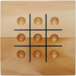 Strobus Tic-Tac-Toe Spiel aus Holz Natur