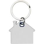 Nook house-shaped keychain Aztec blue