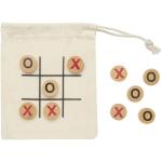 Whorl Tic-Tac-Toe Spiel aus Holz Natur