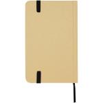 Reed A6 Hardcover Notizbuch, blanko, aus recyceltem Material Schwarz