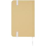 Reed A6 Hardcover Notizbuch, blanko, aus recyceltem Material Weiß