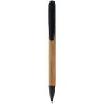Borneo bamboo ballpoint pen, nature Nature,black