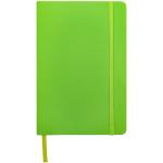 Spectrum A5 hard cover notebook Lime green