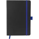 Colour-edge A5 hard cover notebook Black royal blue