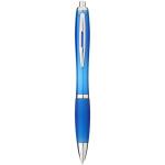 Nash ballpoint pen coloured barrel and grip Aqua