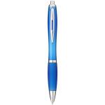 Nash ballpoint pen coloured barrel and grip (blue ink) Aqua