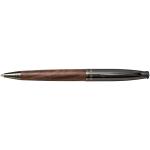 Loure wood barrel ballpoint pen Black/brown