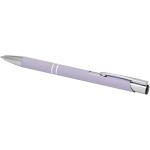 Moneta soft touch ballpoint pen (black ink) Lilac