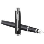 Parker IM fountain pen (blue ink) Black matt