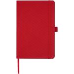 Honua A5 Notizbuch aus recyceltem Papier mit Cover aus recyceltem PET Rot