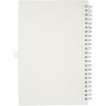 Dairy Dream A5 size reference recycled milk cartons spiral notebook White