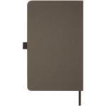 Fabianna crush paper hard cover notebook Espresso