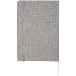 Ramona A5 Baumwoll Notizbuch Grau