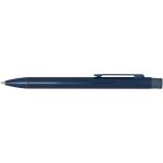Beatriz recycled brass ballpoint pen (black ink) Aztec blue
