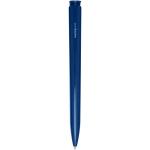 Lucia recycled plastic ballpoint pen (blue ink) Aztec blue