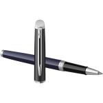 Waterman Hemisphere Color-Block Tintenroller mit Palladiumbeschichtung (schwarze Mine), blau Blau,schwarz