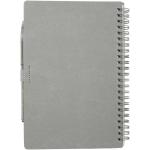 Slate A5 wiederverwendbares Hardcover Notizbuch und Stiftset (schwarze Mine) Grau