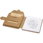 Chroma drawing notepad and pencils set Nature