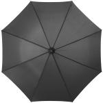 Lisa 23" auto open umbrella with wooden handle Black