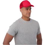 Trucker 5 panel cap Red