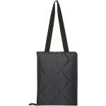 Clary Picknickdecke aus Recyceltem GRS-Polyester Schwarz