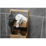 Originalhome Tuch 85 × 175 cm aus recyceltem Material Schwarz