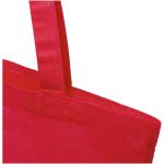 Carolina 100 g/m² cotton tote bag 7L Red