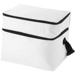 Oslo 2-zippered compartments cooler bag 13L White