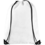 Evergreen non-woven drawstring bag 5L White