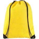 Evergreen non-woven drawstring bag 5L Yellow