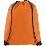 Evergreen non-woven drawstring bag 5L Orange