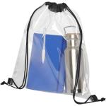 Lancaster Premium Sportbeutel 5L Transparent schwarz