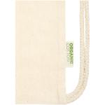 Orissa 100 g/m² GOTS organic cotton drawstring bag 5L Nature