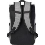 Libra 15.6" GRS recycled roll-up laptop backpack 12L Graphite